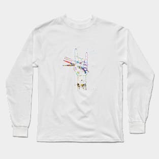 Barber Shop Art Long Sleeve T-Shirt